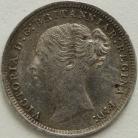 THREEPENCES SILVER 1872  VICTORIA SCARCE UNC LUS