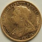 SOVEREIGNS 1897  VICTORIA OLD HEAD SYDNEY GVF