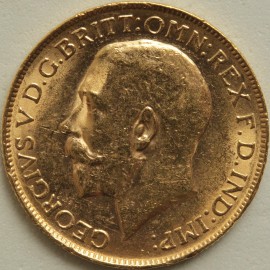 SOVEREIGNS 1917  GEORGE V PERTH GEF