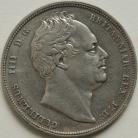 HALF CROWNS 1834  WILLIAM IV WW IN SCRIPT GVF