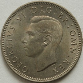 SHILLINGS 1950  GEORGE VI ENG GOLD TONE            UNC 