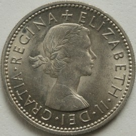 SHILLINGS 1964  ELIZABETH II SCOT. BU