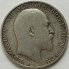 SHILLINGS 1909  EDWARD VII SCARCE GF