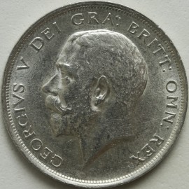 HALF CROWNS 1919  GEORGE V  BU