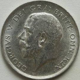 HALF CROWNS 1919  GEORGE V  BU