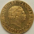 SOVEREIGNS 1820  GEORGE III GEORGE III NEF