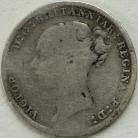 THREEPENCES SILVER 1880  VICTORIA F