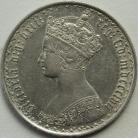 FLORINS 1857  VICTORIA SCARCE NEF