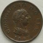 FARTHINGS 1807  GEORGE III VF