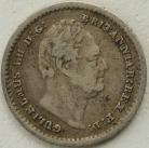 SILVER THREEHALFPENCE 1834  WILLIAM IV GF