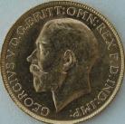 SOVEREIGNS 1915  GEORGE V PERTH UNC LUS