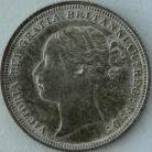 SIXPENCES 1885  VICTORIA SUPERB UNC.T.