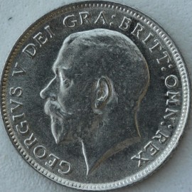 SIXPENCES 1919  GEORGE V SCARCE BU