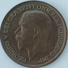 PENNIES 1915  GEORGE V SUPERB TONED UNCT