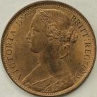 PENNIES 1866  VICTORIA F52 UNC LUS