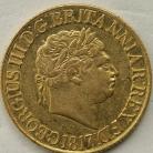 SOVEREIGNS 1817  GEORGE III GEORGE III GVF