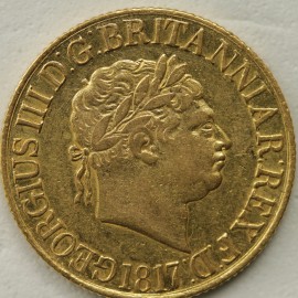 SOVEREIGNS 1817  GEORGE III GEORGE III  GVF