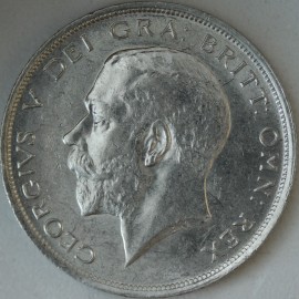 HALF CROWNS 1914  GEORGE V  BU