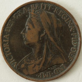 PENNIES 1899  VICTORIA  GVF