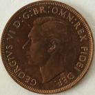 PENNIES 1951  GEORGE VI PROOF FDC