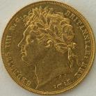 SOVEREIGNS 1821  GEORGE IV GEORGE IV NEF