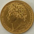 SOVEREIGNS 1822  GEORGE IV GEORGE IV NEF