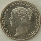 THREEPENCES SILVER 1840  VICTORIA V. SCARCE BU