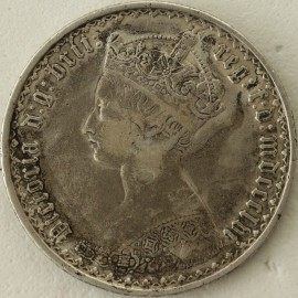 FLORINS 1856  VICTORIA SCARCE NVF