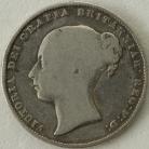 SHILLINGS 1861  VICTORIA VERY SCARCE GF