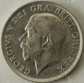 SHILLINGS 1913  GEORGE V SCARCE GVF