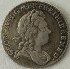 SIXPENCES 1723  GEORGE I SS Co NVF