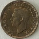 SIXPENCES 1947  GEORGE VI UNC.T.