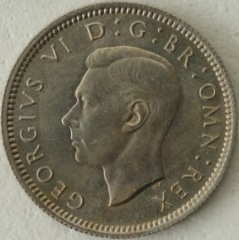 SIXPENCES 1949  GEORGE VI  BU