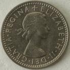 SIXPENCES 1962  ELIZABETH II BU