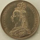 CROWNS 1887  VICTORIA GEF