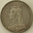 CROWNS 1891  VICTORIA VF