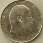 HALF CROWNS 1902  EDWARD VII GEF