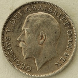 SIXPENCES 1919  GEORGE V  GVF