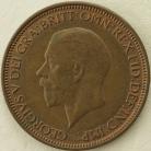 HALFPENCE 1936  GEORGE V GEF