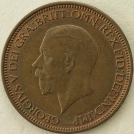 HALFPENCE 1936  GEORGE V  GEF