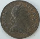 HALFPENCE 1770  GEORGE III GEF