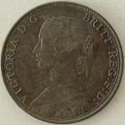 HALFPENCE 1863  VICTORIA LARGE 3 F292 GEF