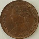 HALFPENCE 1877  VICTORIA  UNC T 