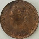 HALFPENCE 1885  VICTORIA  SUPERB  UNC LUS