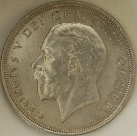 CROWNS 1929  GEORGE V WREATH TYPE GEF