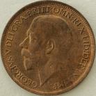 HALFPENCE 1915  GEORGE V SCARCE UNC T