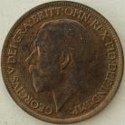 HALFPENCE 1918  GEORGE V  UNC T