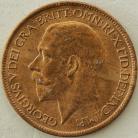 HALFPENCE 1920  GEORGE V BU