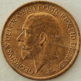 HALFPENCE 1920  GEORGE V  BU