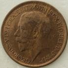 HALFPENCE 1921  GEORGE V UNC.T.